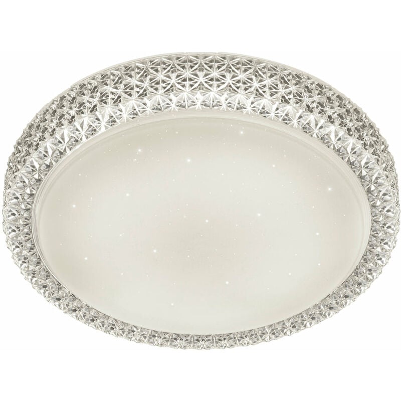 foto del prodotto plafoniera da interno a led in acrilico bianco