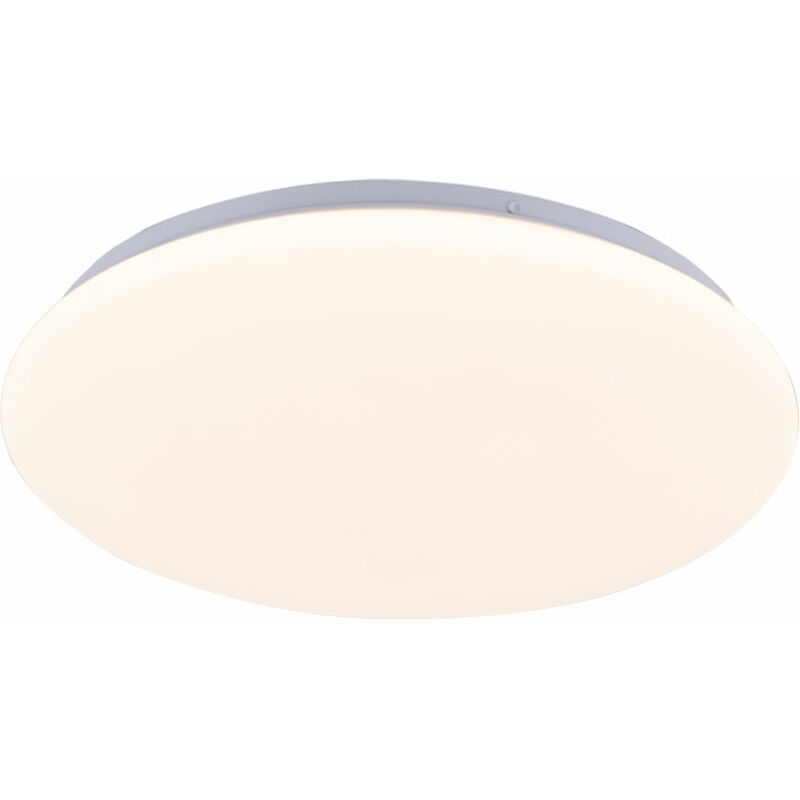 foto del prodotto plafoniera dimmerabile da soggiorno luce bianca plafoniera rotonda, metallo, led 17w 1600lm bianco caldo, dxh 33,5x6,5 cm