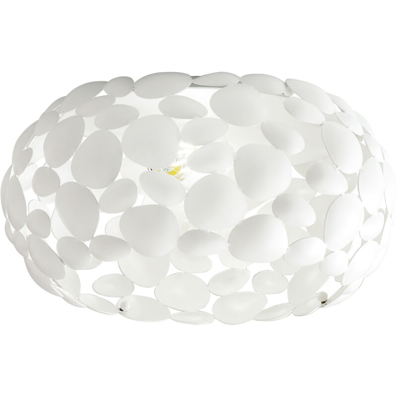 foto del prodotto plafoniera dioniso in metallo bianco 48 cm. 