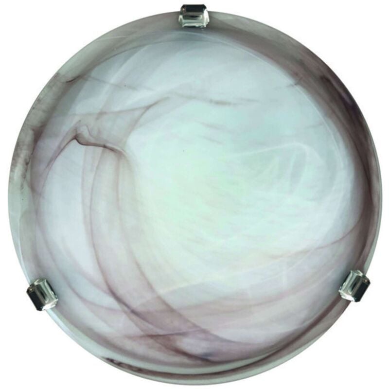 foto del prodotto plafoniera duna alabastro tabacco d 30 cm 5 pezzi