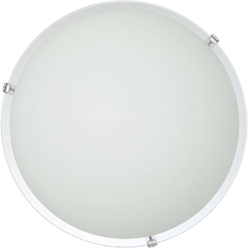 foto del prodotto plafoniera dylan 30 1xe27 lastra bianco lucido 5 pz