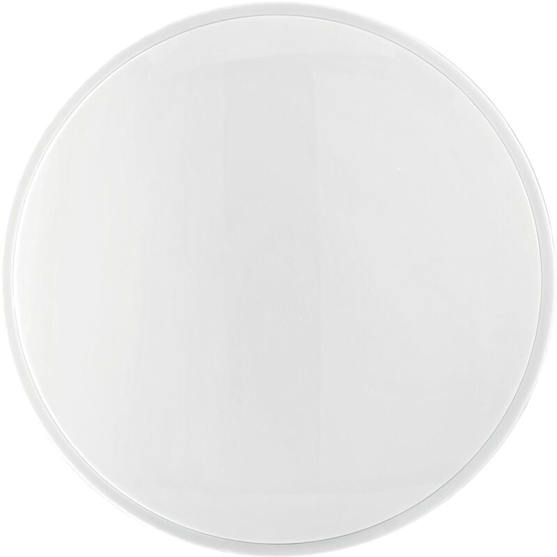 foto del prodotto plafoniera ego bianca con cct. wi fi e telecomando incluso 80 cm. 