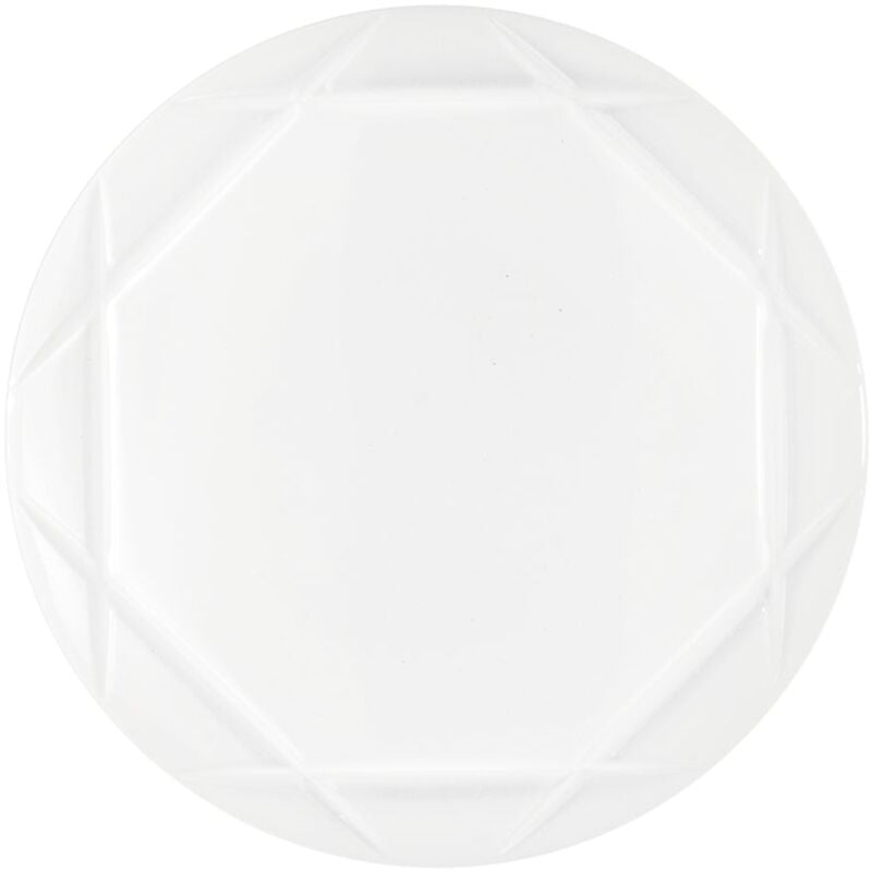 foto del prodotto plafoniera elixir bianca 24w con interruttore interno per funzione cct 40 cm. 
