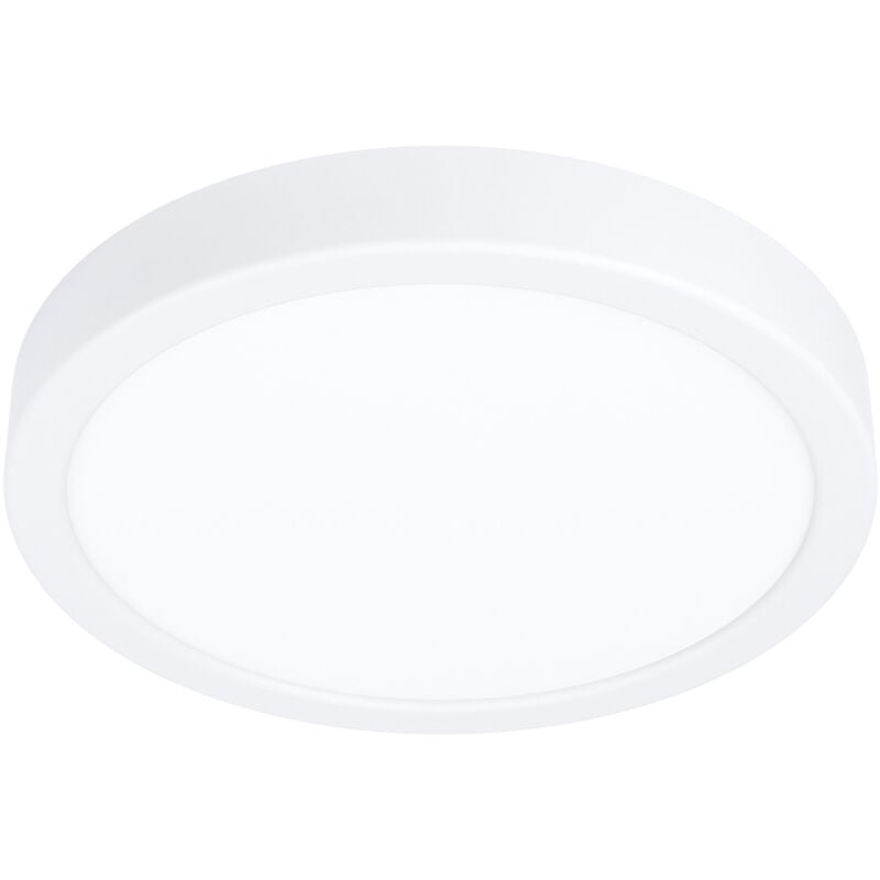 foto del prodotto plafoniera esterno contemp argolis 2 acciaio bianco policarbonato led d28,5cm