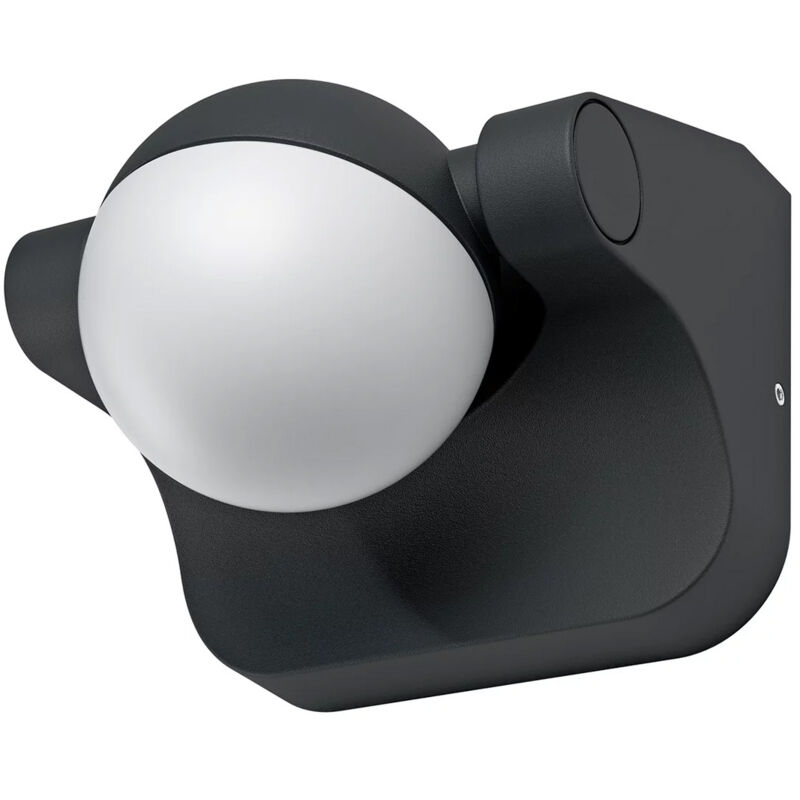 foto del prodotto plafoniera esterno moderna nova alluminio antracite led integrato 6w 6000k ip54