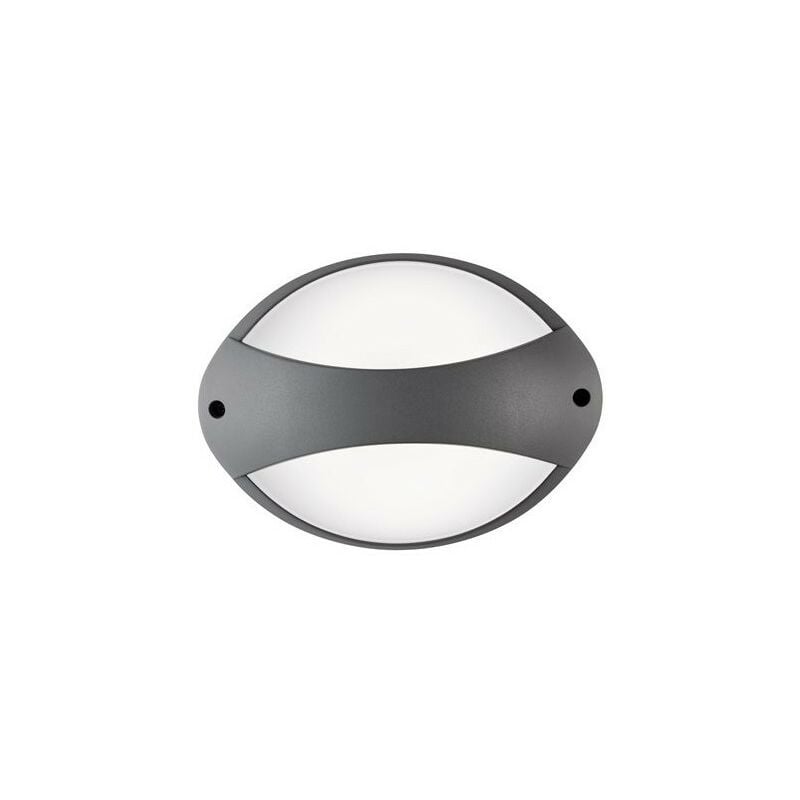 foto del prodotto plafoniera fascia linea cocoon 7w led 4000k grafite