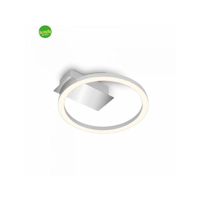 foto del prodotto plafoniera frame briloner 21x20cm cromo 3000k 5w
