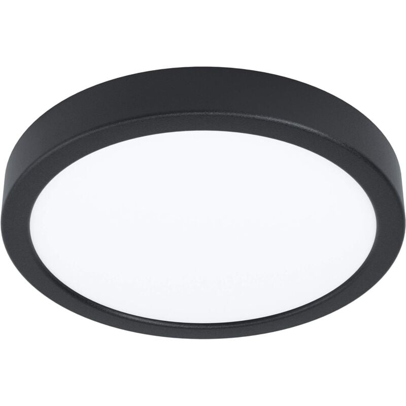 foto del prodotto plafoniera fueva 5 led in metallonero 17w neutral white 210 mm eglo