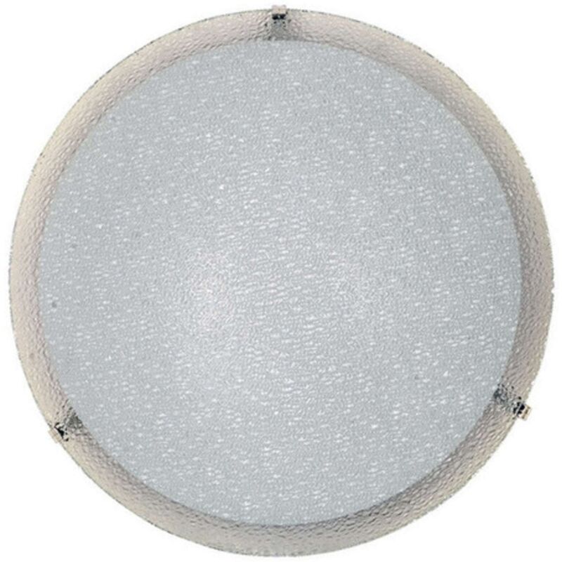 foto del prodotto plafoniera gaia d 40 cm 1 luce e27 b co graniglia 5 pezzi