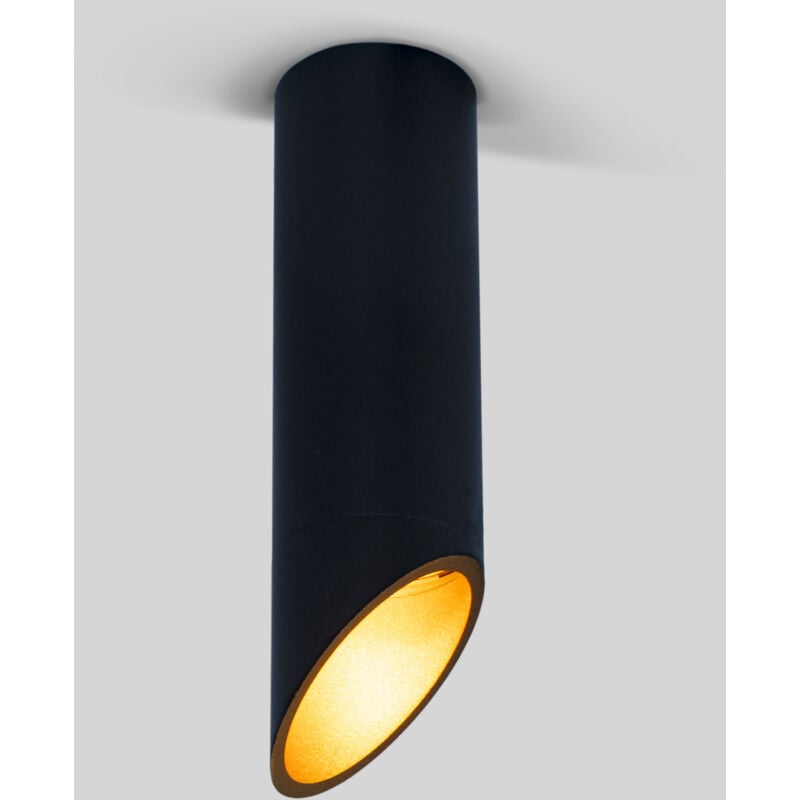 foto del prodotto plafoniera in alluminio smussato vina 20cm gu10