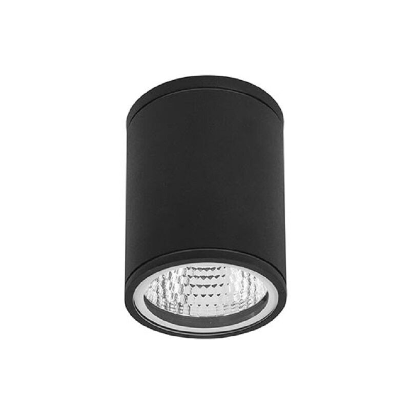 foto del prodotto plafoniera ip54 orion led 5,6w 3000k nero 527lm