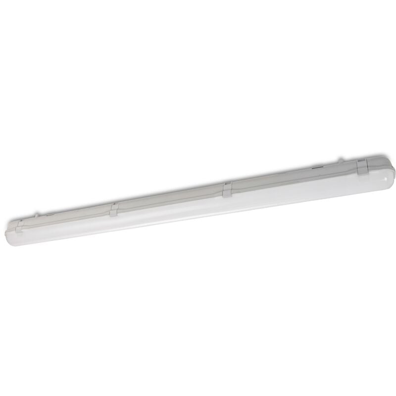 foto del prodotto plafoniera ip65 solid 1260mm led 17,5w 4000k grigio 1835lm