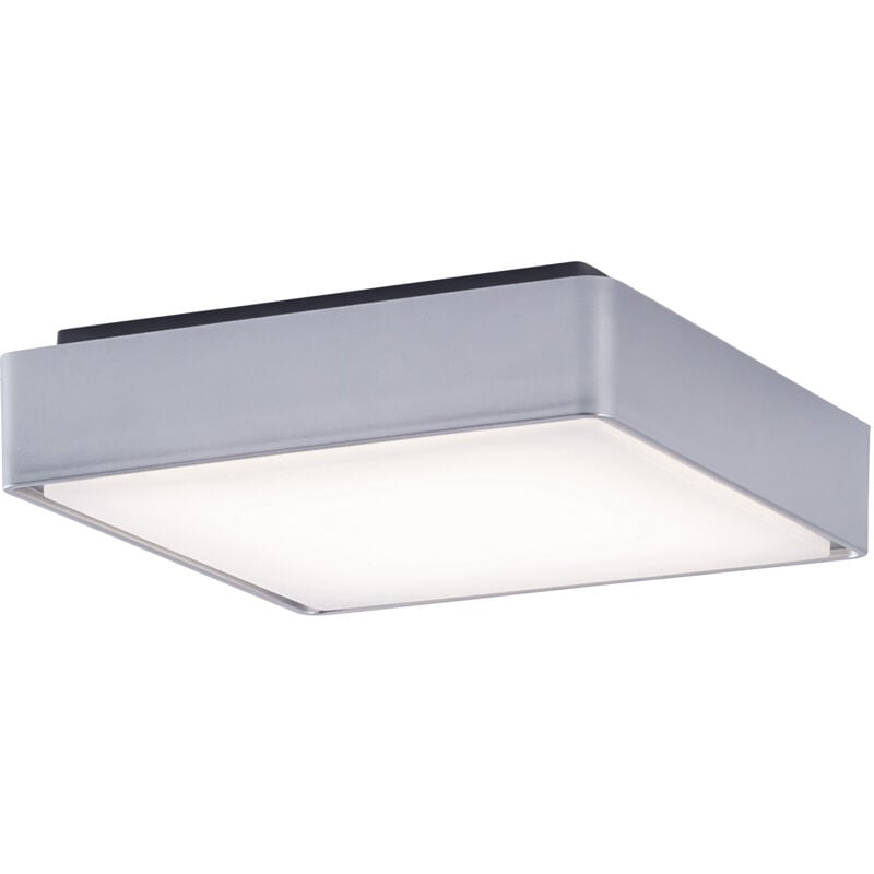 foto del prodotto plafoniera ip66 kossel diretta 220mm led 6.5w 3000k grigio 419lm