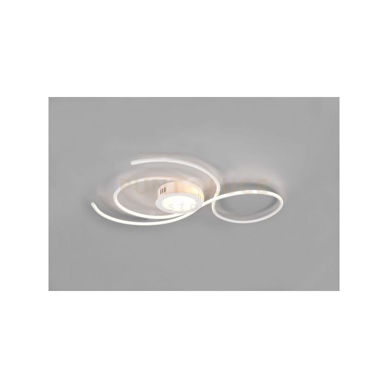 foto del prodotto plafoniera jive led con telecomando l.80cm bianca 623419231