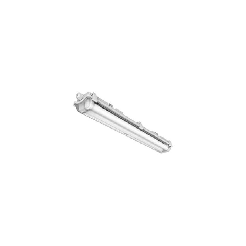 foto del prodotto plafoniera lampada reglette stagna vuota per 2 tubi ledt8 ip65 150cm