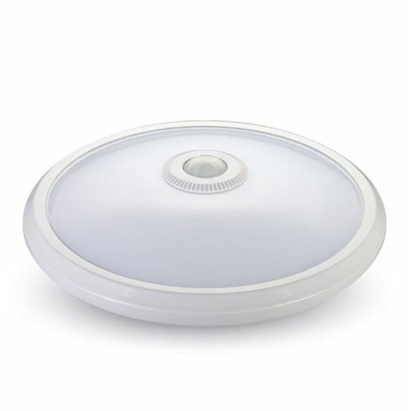 foto del prodotto plafoniera led 12w circolare con sensore di movimento infrarossi v tac vt 13