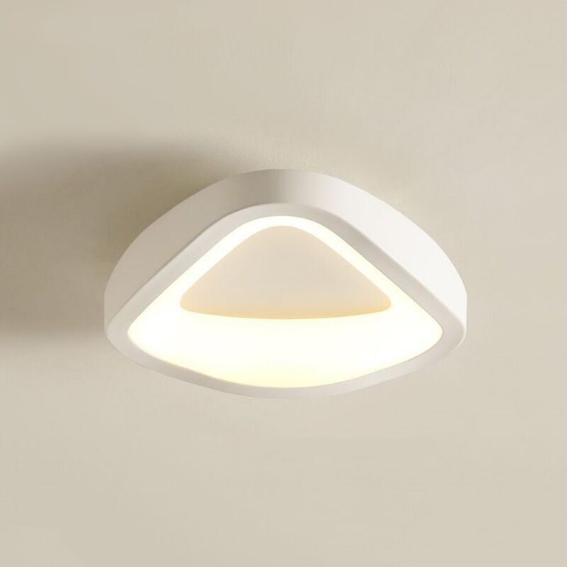 foto del prodotto plafoniera led 12w lampada da soffitto semi incassato bianco per soggiorno bagno camera da letto cucina luce bianco caldo