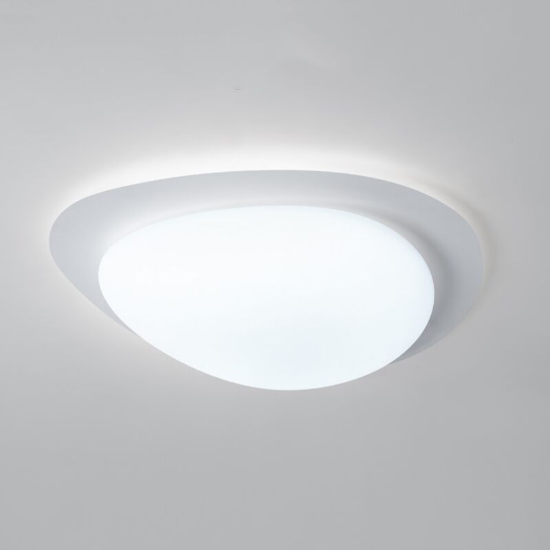 foto del prodotto plafoniera led 12w lampada da soffitto stile moderno illuminazione da ufficio metallo e acrilico luce bianco fredda 1 pezzo