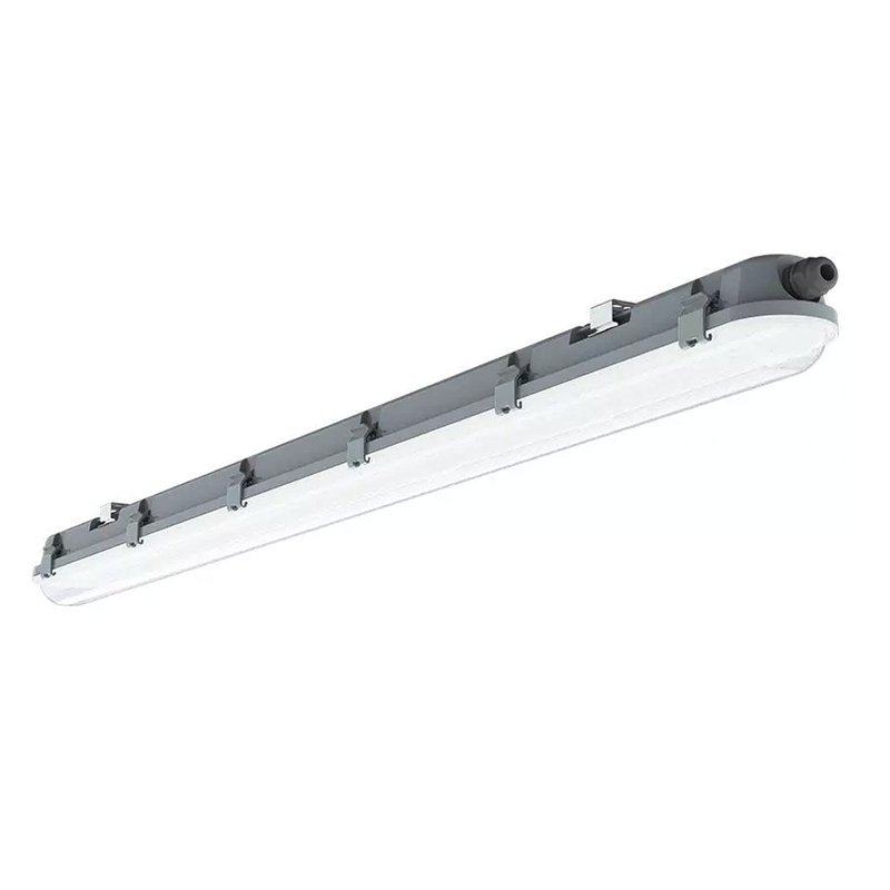 foto del prodotto plafoniera led 150cm 48w 120lm w 5760 lm freddo 6400k ip65 copertura satinata sku 2120202