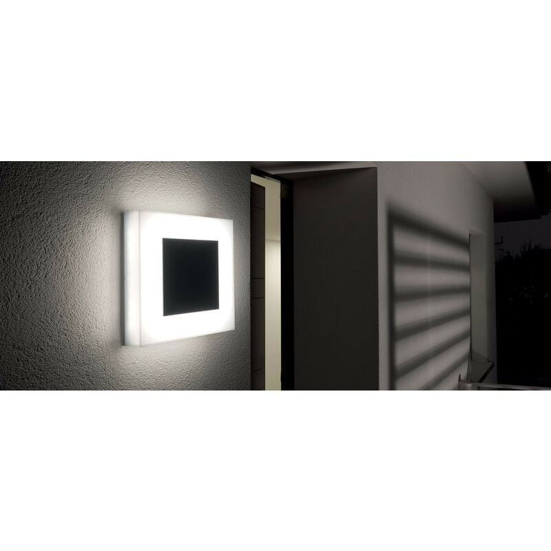 foto del prodotto plafoniera led 17w 3000k antracite art250 mask lombardo ll1161043