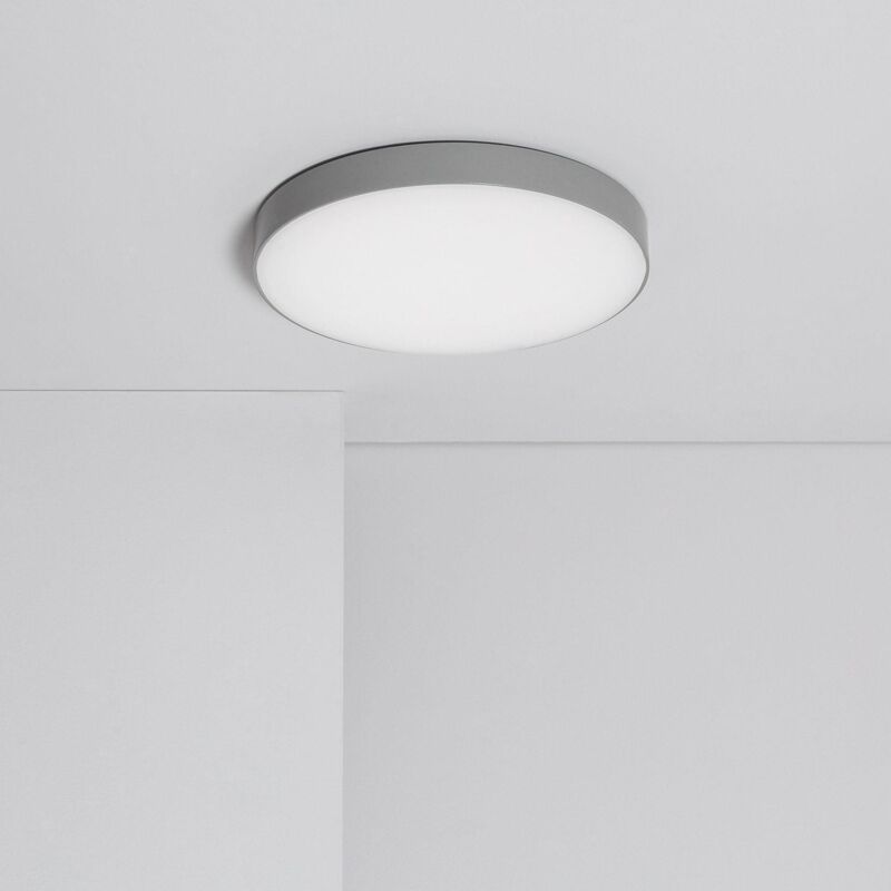 foto del prodotto plafoniera led 18w circolare 180mm regolabile grigio