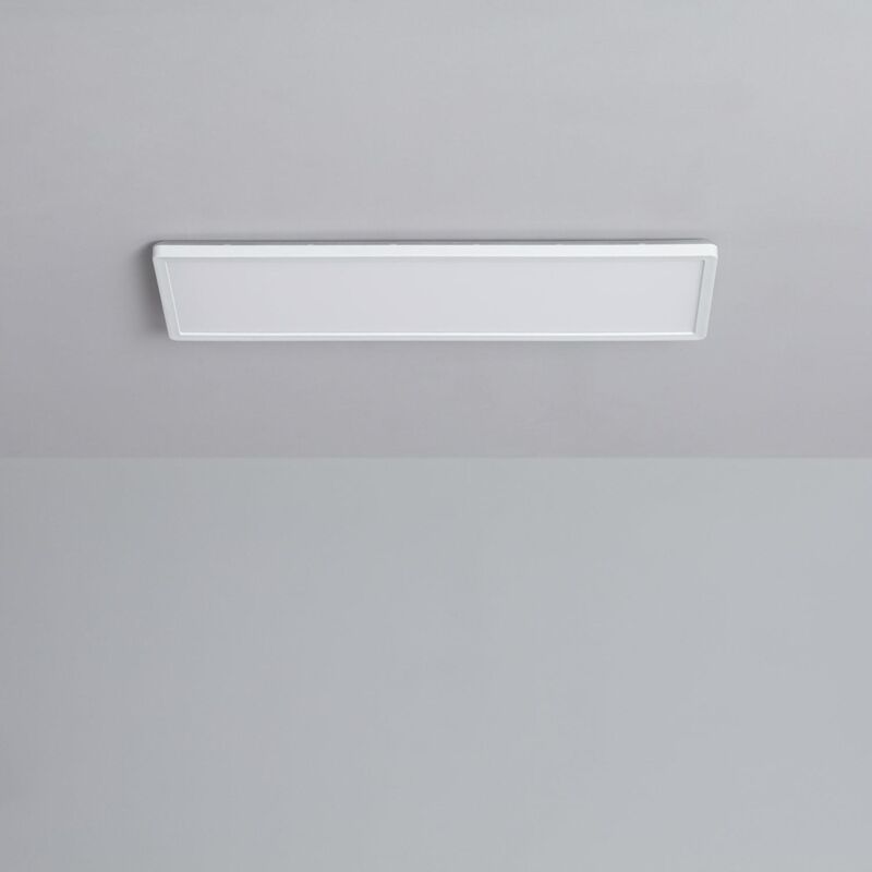 foto del prodotto plafoniera led 24w rettangolare regolabile 580x200 mm doppia luce switchdimm 4000k bianco naturale