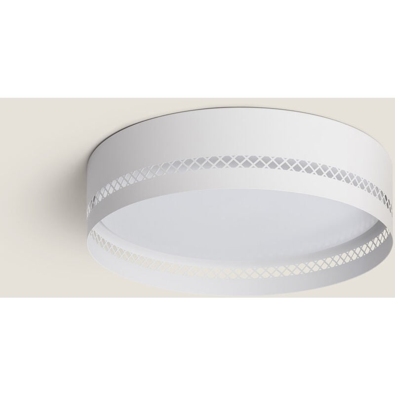foto del prodotto plafoniera led 30w metallo walital s bianco opaco