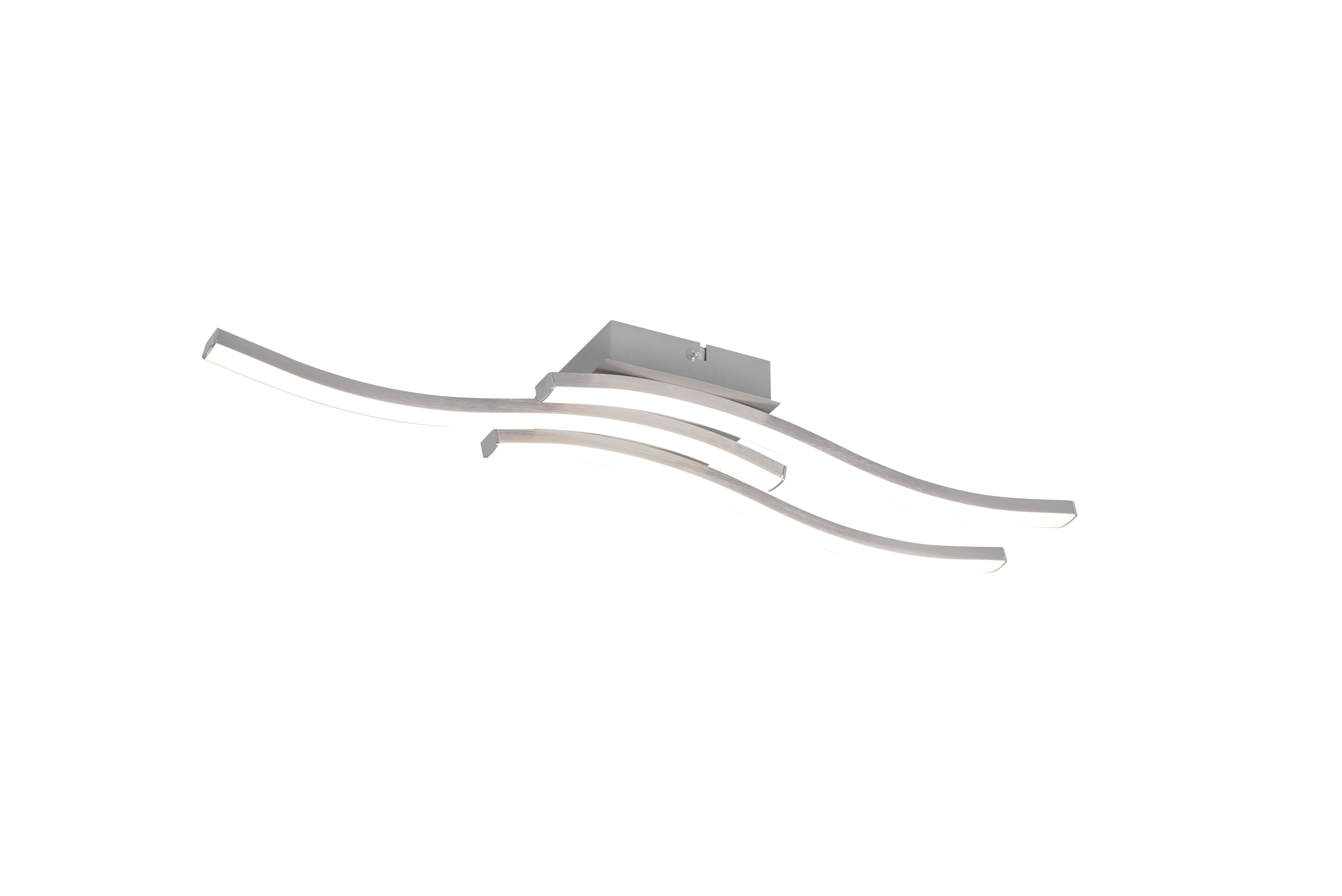 foto del prodotto plafoniera led 4000k 3 bacchette route acciaio