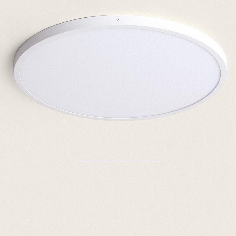 foto del prodotto plafoniera led 48w circolare superslim cct selezionabile 600 mm selezionabile caldo naturale freddo 
