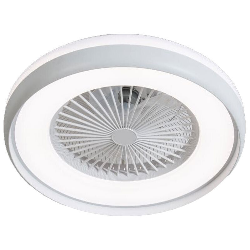 foto del prodotto plafoniera led 62w ventilatore 6 velocit cct con telecomando cambia 3 tonalit luce bianca calda fredda