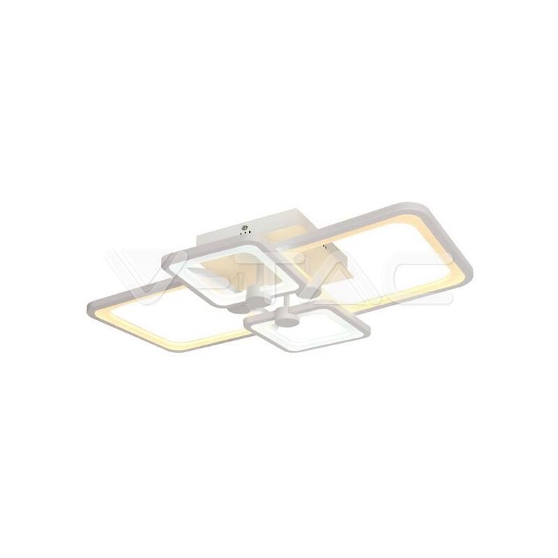 foto del prodotto plafoniera led 74w dimmerabile con telecomando corpo bianco ip20