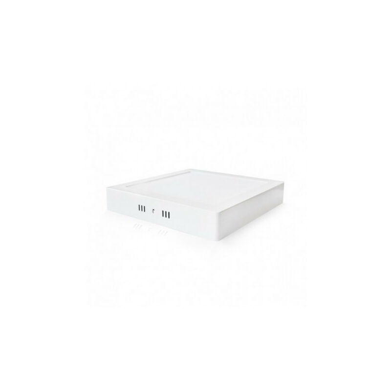 foto del prodotto plafoniera led ac220 240v 18w 1400lm 120 ip20 ik08 220x220mm bianco caldo 3000k