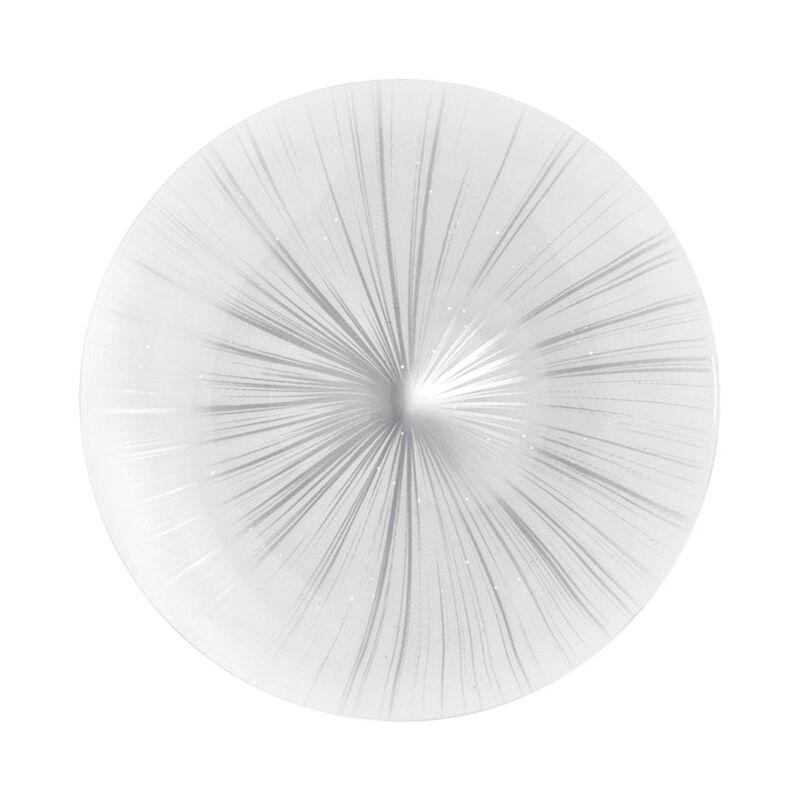 foto del prodotto plafoniera led agora in acrilico bianco 18w con funzione cct 30 cm. 