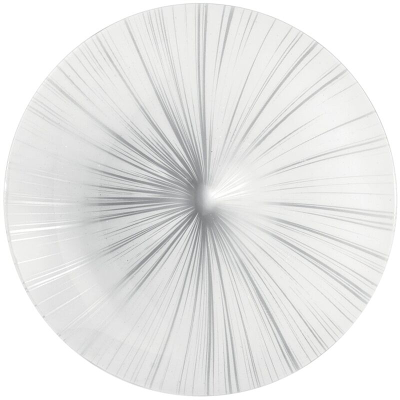 foto del prodotto plafoniera led agora in acrilico bianco 24w con funzione cct 40 cm. 