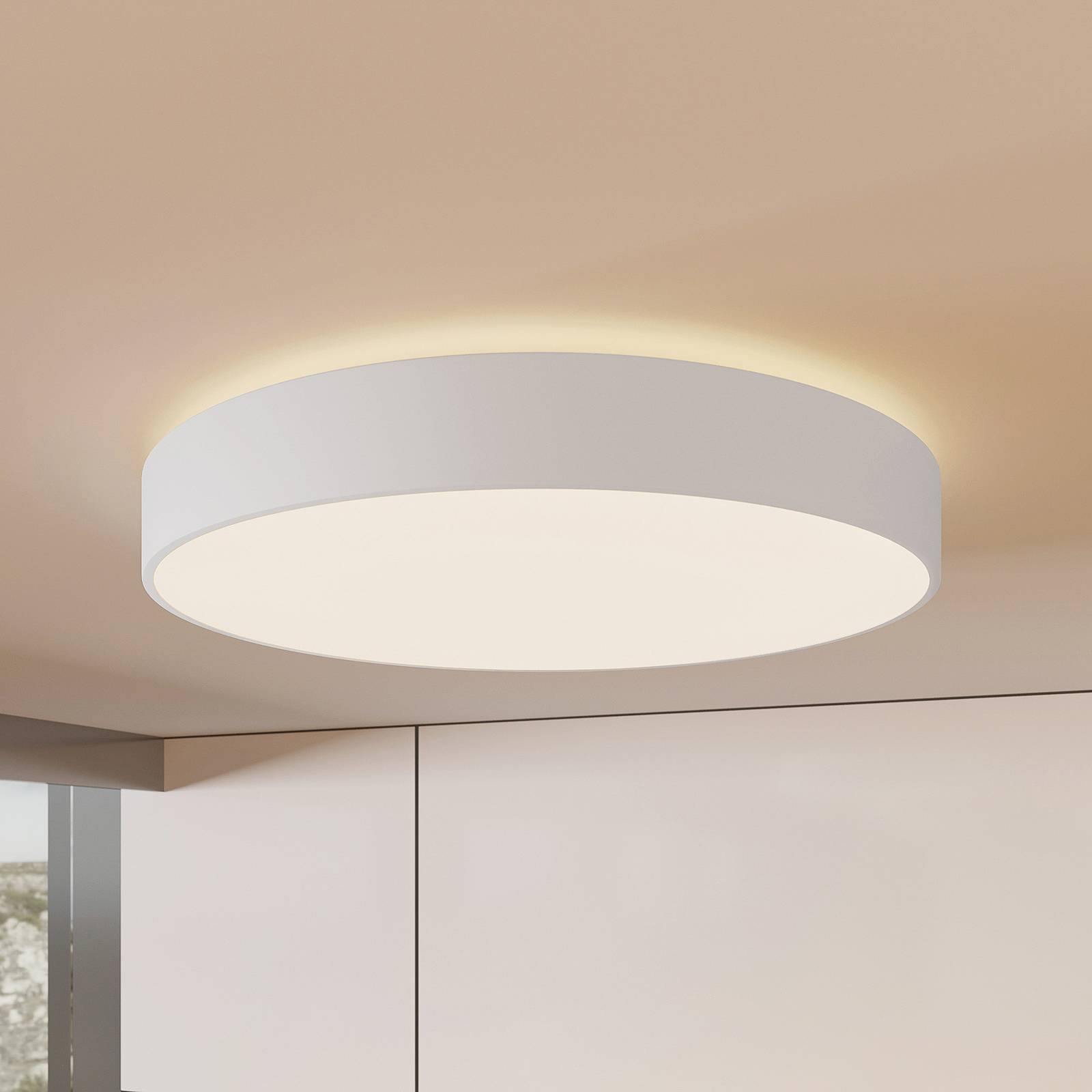 foto del prodotto plafoniera led arcchio vanida, bianco, 60 cm, su gi 