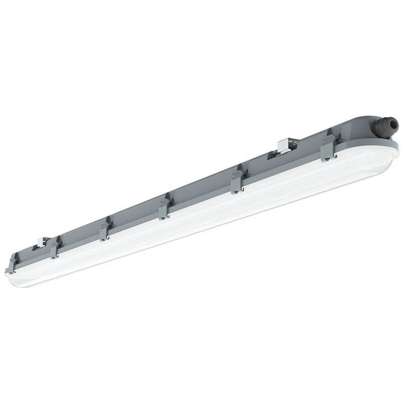 foto del prodotto plafoniera led chip samsung impermeabile 48w 120lm w m series 150cm copertura satinata bianco naturale ip65 v tac