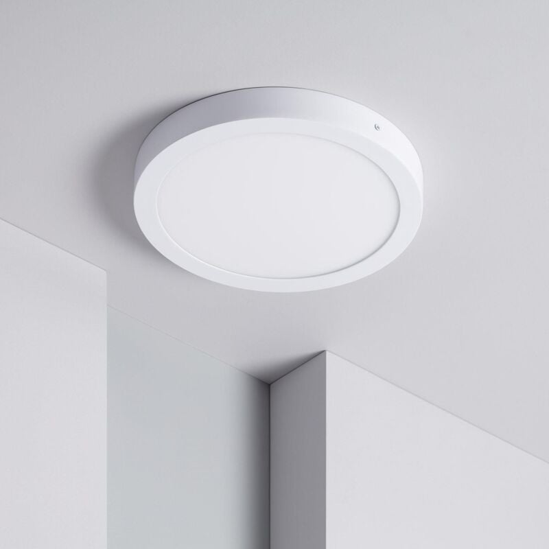 foto del prodotto plafoniera led circolare 24w 295 mm bianco freddo 6000k