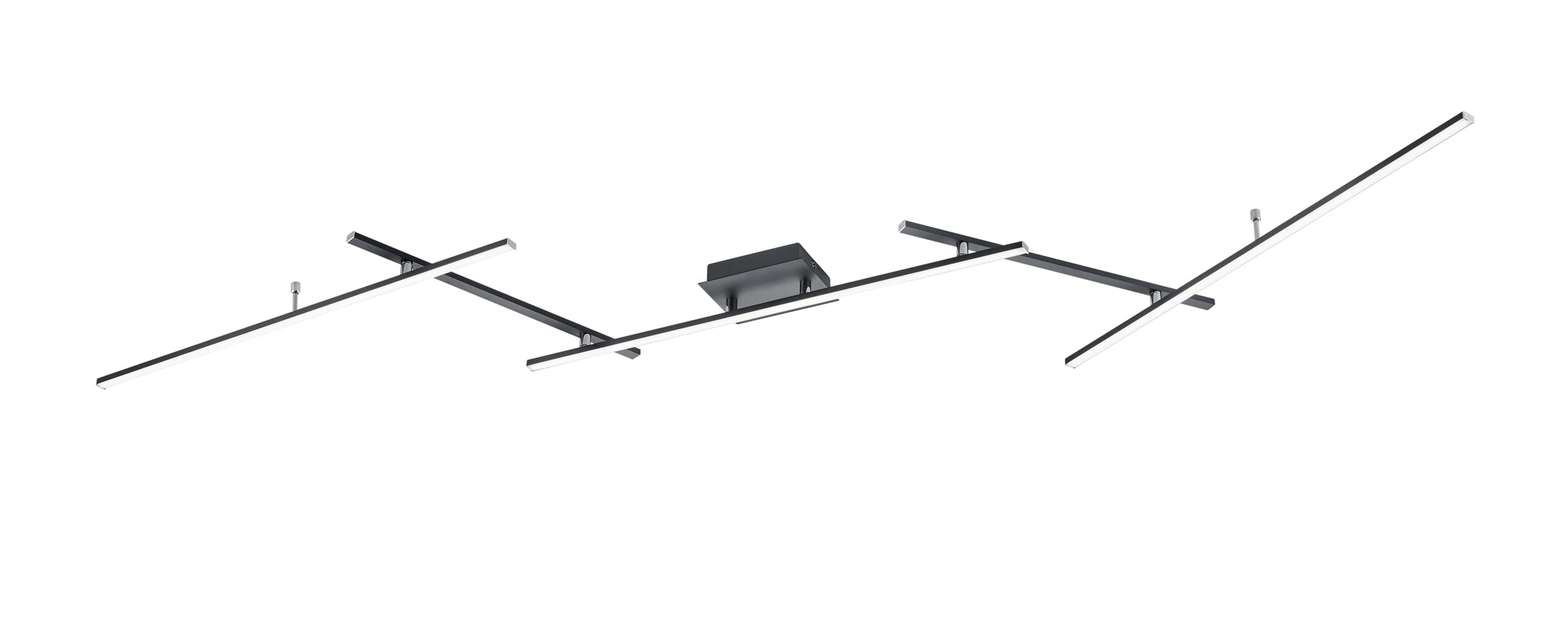 foto del prodotto plafoniera led con funzione rgb dover nero
