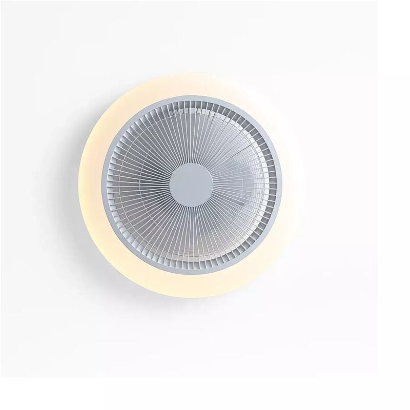 foto del prodotto plafoniera led con ventilatore silenzioso dimmerabile rgb cct timer