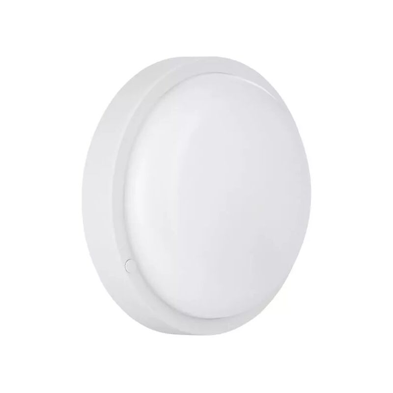 foto del prodotto plafoniera led da esterno eglo boschetto bianco rotonda 4000k