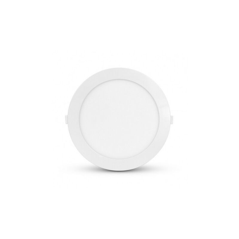 foto del prodotto plafoniera led da incasso ac220 240v 18w 1500lm 120 impermeabile ip40 ik08 230mm bianco caldo 3000k foratura 205mm