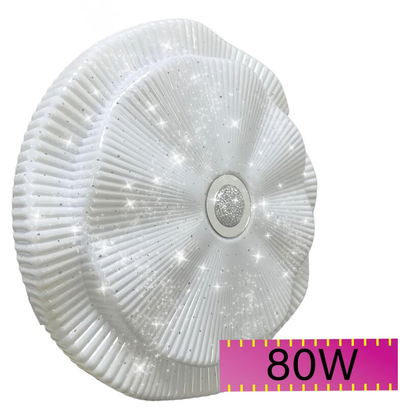 foto del prodotto plafoniera led da soffitto moderna 80w effetto cielo stellato btl 608