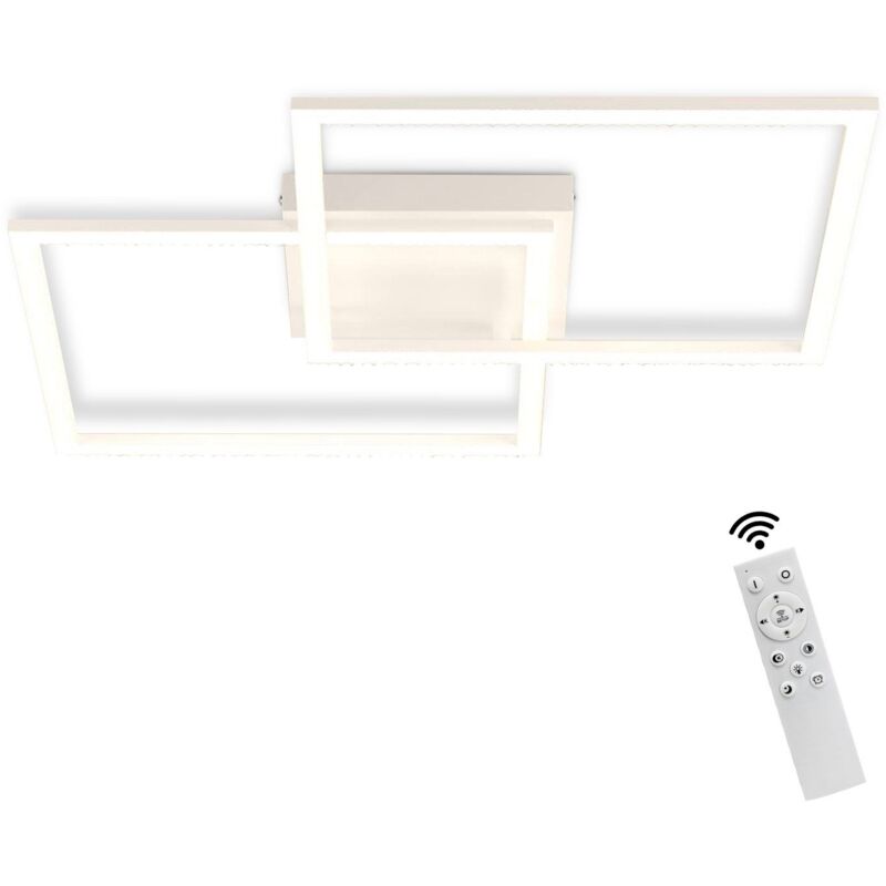 foto del prodotto plafoniera led dimmerabile per soggiorno plafoniera moderna per soggiorno con telecomando, lampada da cucina da 52 w, illuminazione da soffitto per