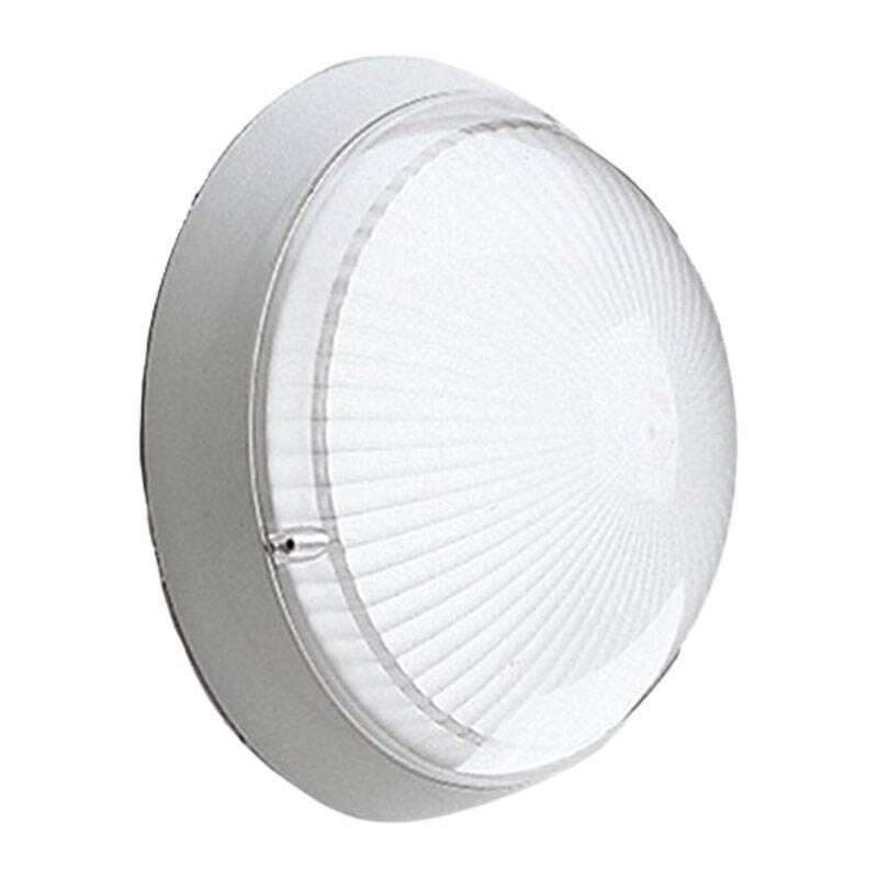 foto del prodotto plafoniera led disano globo attacco e27 ip65 grigio 42724600