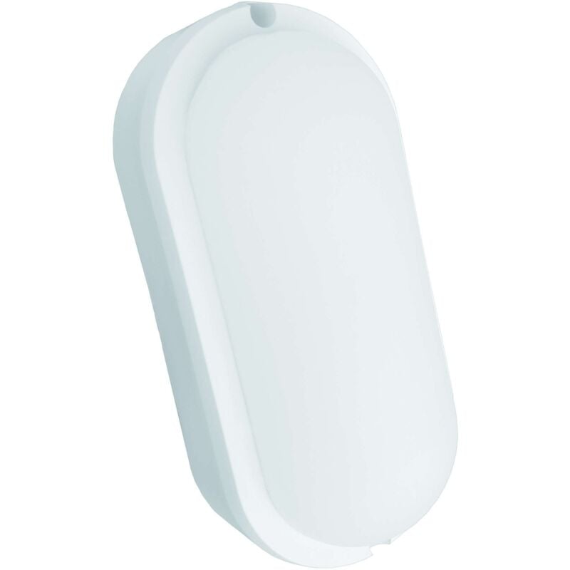foto del prodotto plafoniera led eco easy ovale century bianca volt 230 w 18 nat ln 1055 ip64