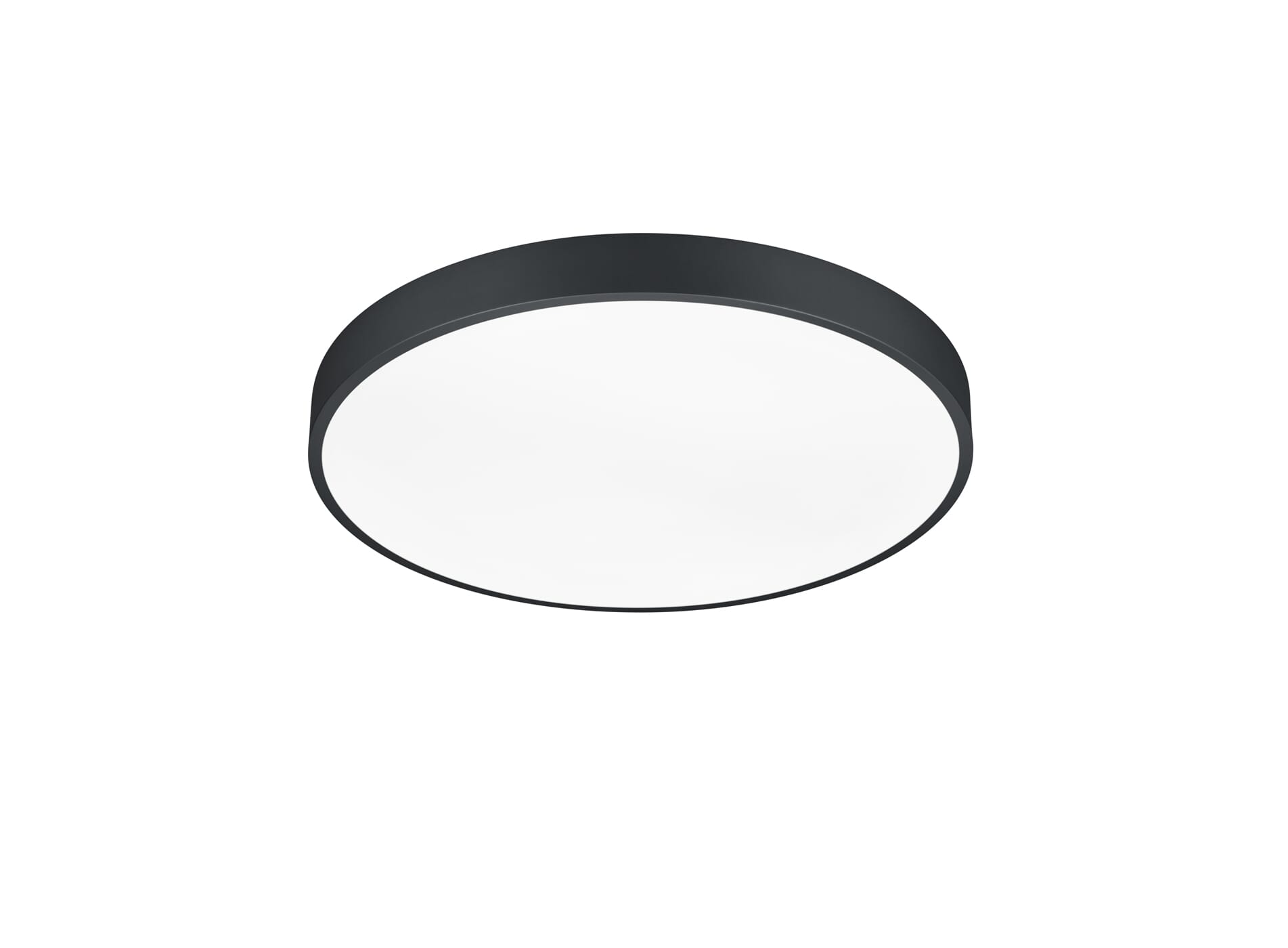foto del prodotto plafoniera led essen nero 50 cm