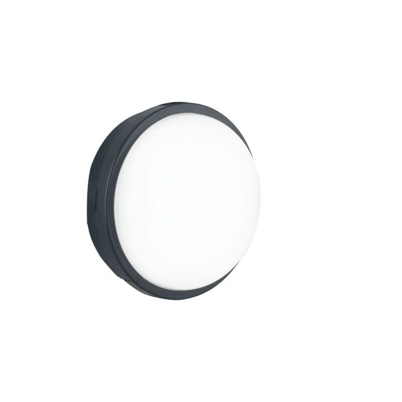 foto del prodotto plafoniera led ever antracite tonda 20w2500lm cctip65 22 1x7 2cm