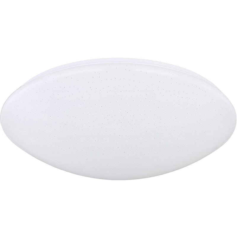 foto del prodotto plafoniera led fonti paralume in acrilico con effetto stella 24 watt bianco rotondo