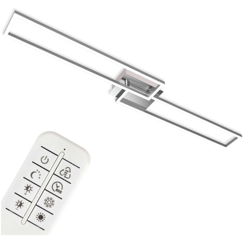 foto del prodotto plafoniera led frame 37 w cct cm 75x47 alluminio - 1 pezzo