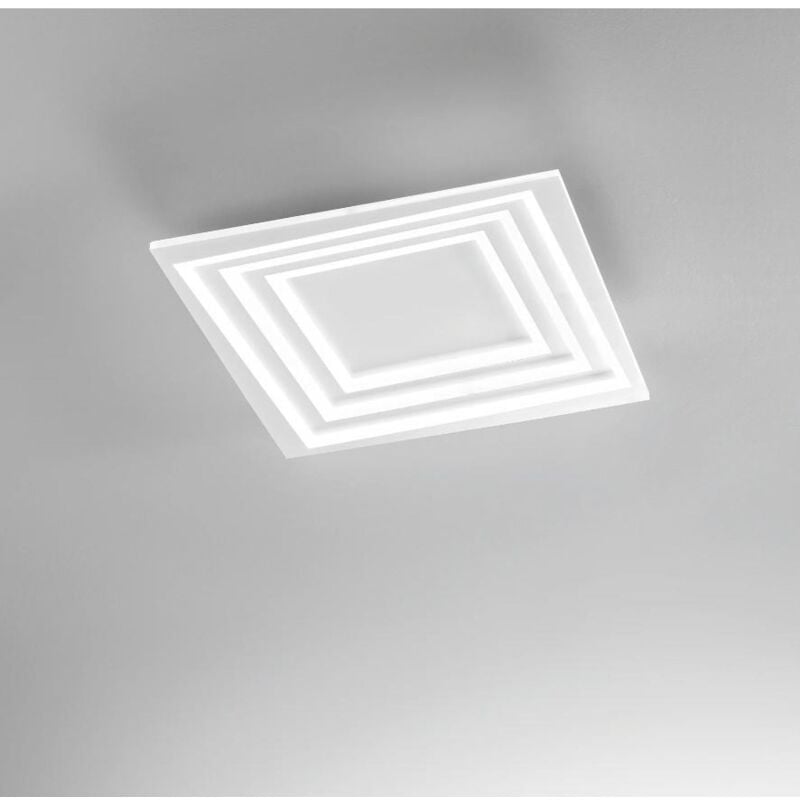 foto del prodotto plafoniera led hypnotic 60w 3 4 6500k 47x47xh5,5c.
